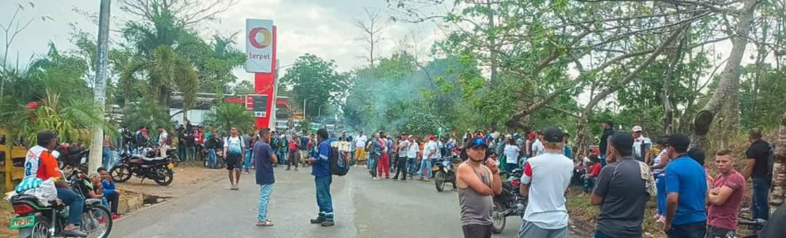 Mineros del sur de Córdoba se unen al paro que promueven desde el Bajo Cauca antioqueño. Foto: cortesía.