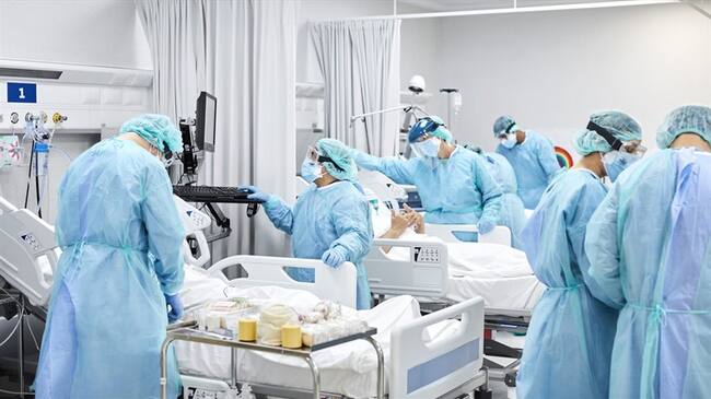 Casos COVID-19 en Colombia. Foto: Getty Images/ Morsa Images