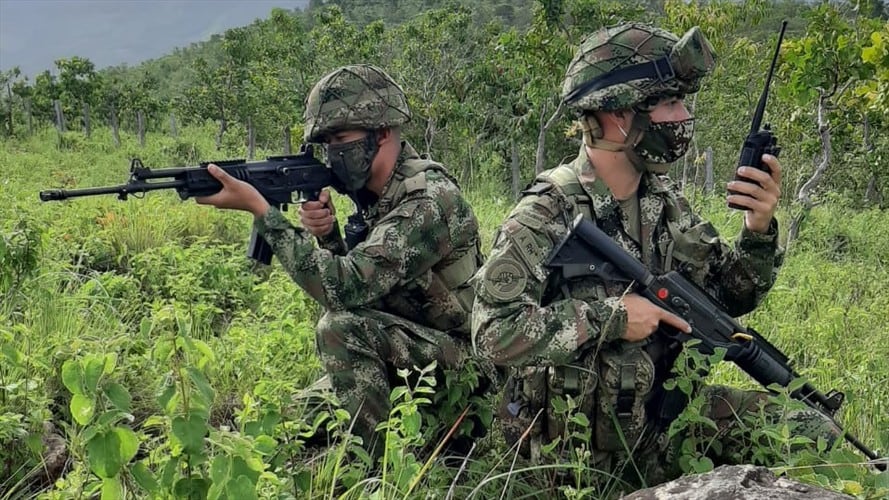 Fuerte explosión en el departamento de Arauca . Foto: Twitter Ejército Nacional