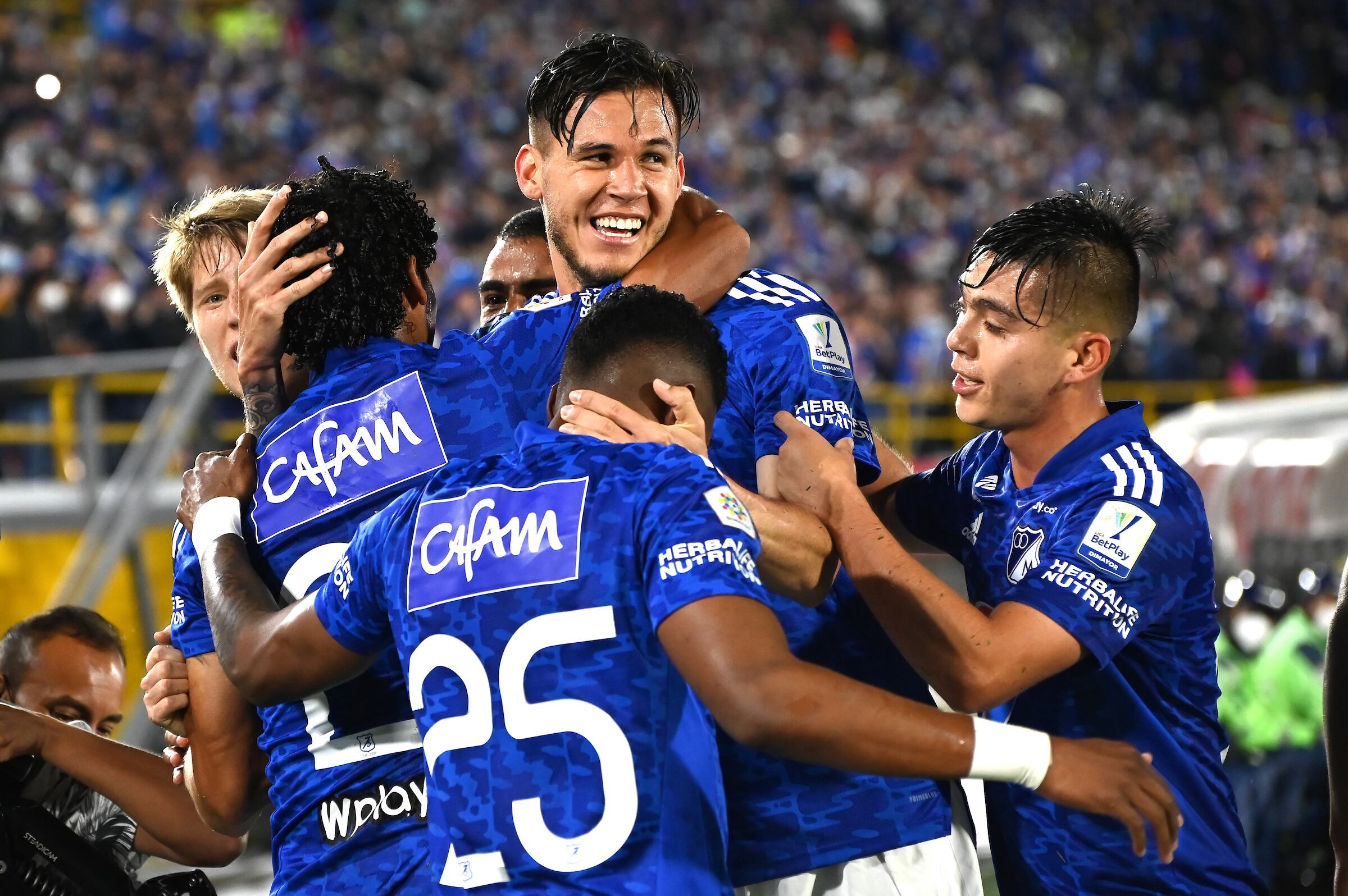 Jugadores de Millonarios FC (Cortesía Dimayor)