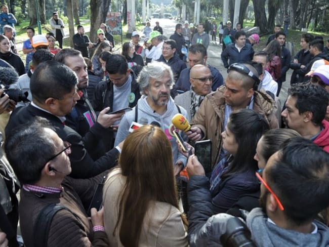 Juan Daniel Oviedo, candidato por la Alcaldía de Bogotá. Foto: Camila Díaz/ Colprensa.