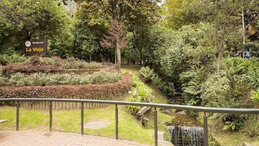 Quebrada La Vieja. Foto: Foto tomada de https://bogota.gov.co/
