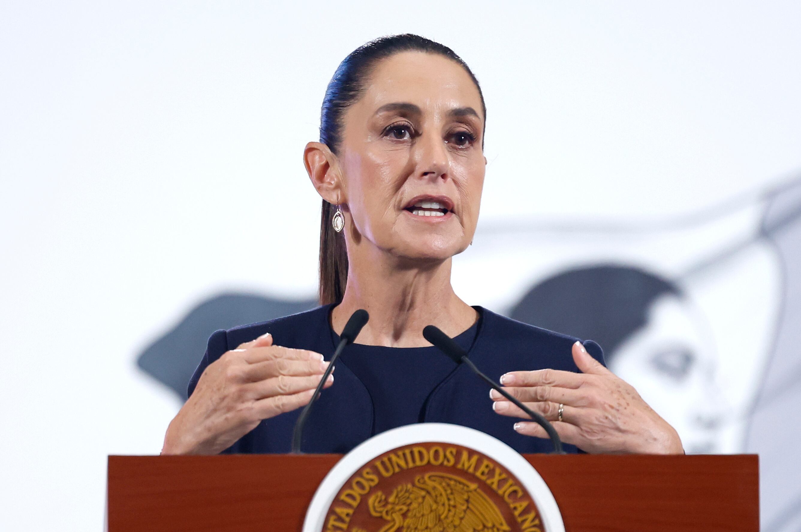 Presidenta de México, Claudia Sheinabaum. Foto: EFE/sáshenka Gutiérrez.