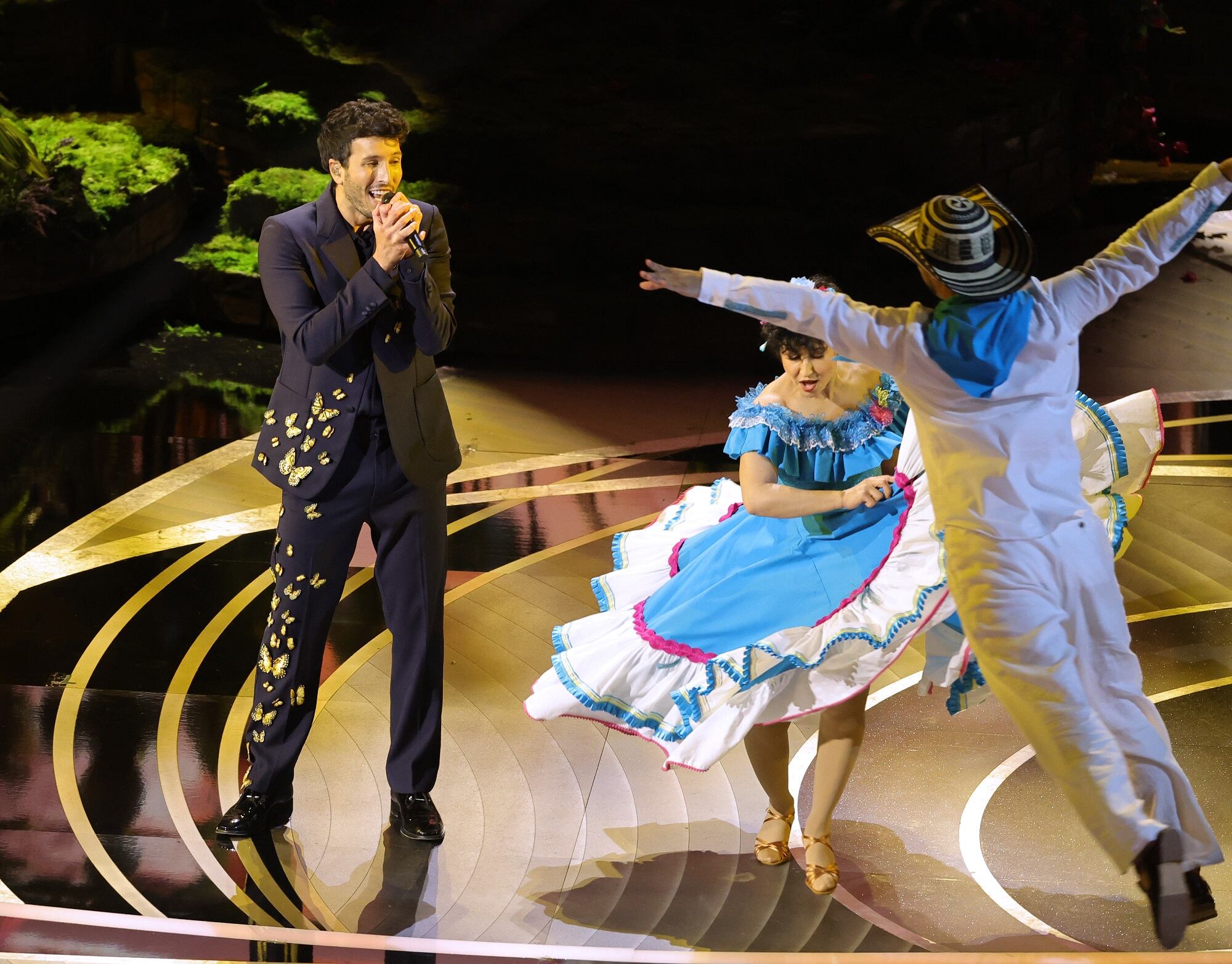 Sebastián Yatra en los Premios Óscar 2022 (Photo by Neilson Barnard/Getty Images)