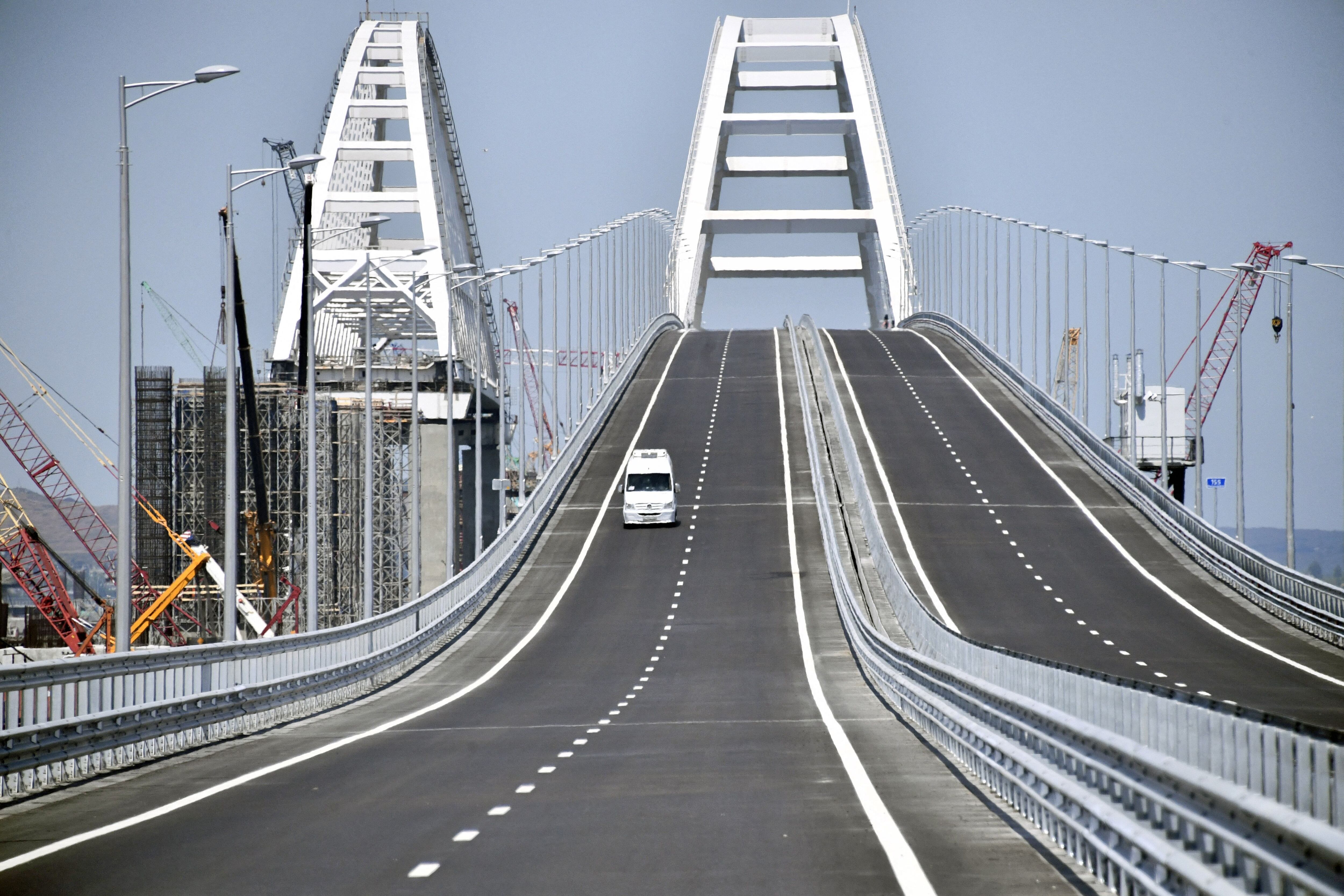 Puente de Crimea. Foto: Getty Images.