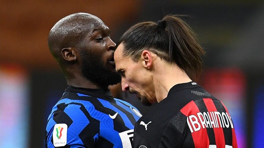 Zlatan rompió el silencio tras altercado con Lukaku. Foto: Claudio Villa - Inter/Inter via Getty Images