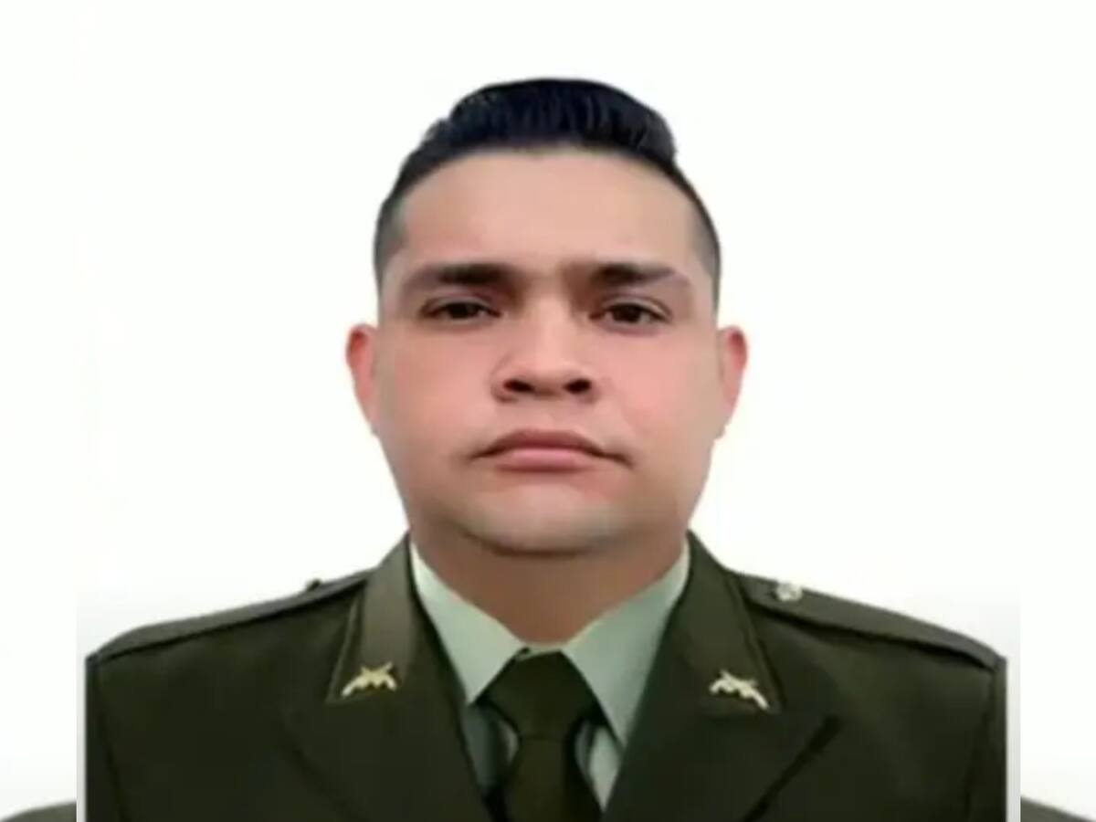 Francotirador asesinó al policía Jhan Carlos Calderón en zona rural de Cúcuta
