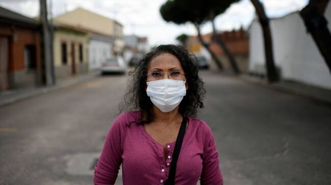 Evelin Rochel venció judicialmente a uno de los más grandes burdeles en el país.. Foto: OSCAR DEL POZO/AFP via Getty Images
