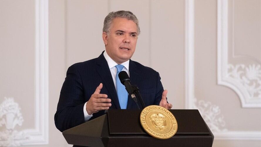 El presidente Iván Duque aseguró que la meta del Gobierno es que los afiliados a las cajas de compensación puedan seguir disfrutando los servicios de estas entidades, una vez se pensionen. Foto: Presidencia de la República
