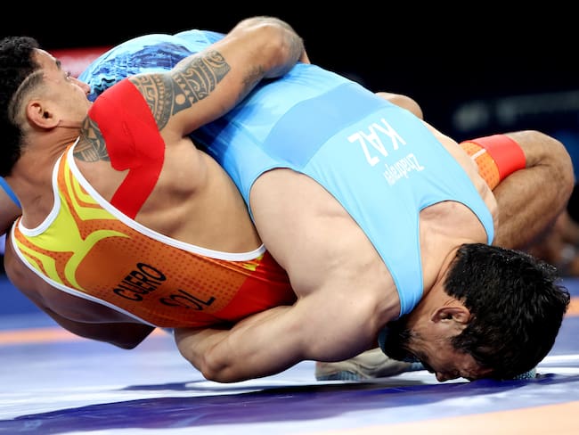 Jair Alexis Cuero (de naranja) EFE/EPA/YAHYA ARHAB