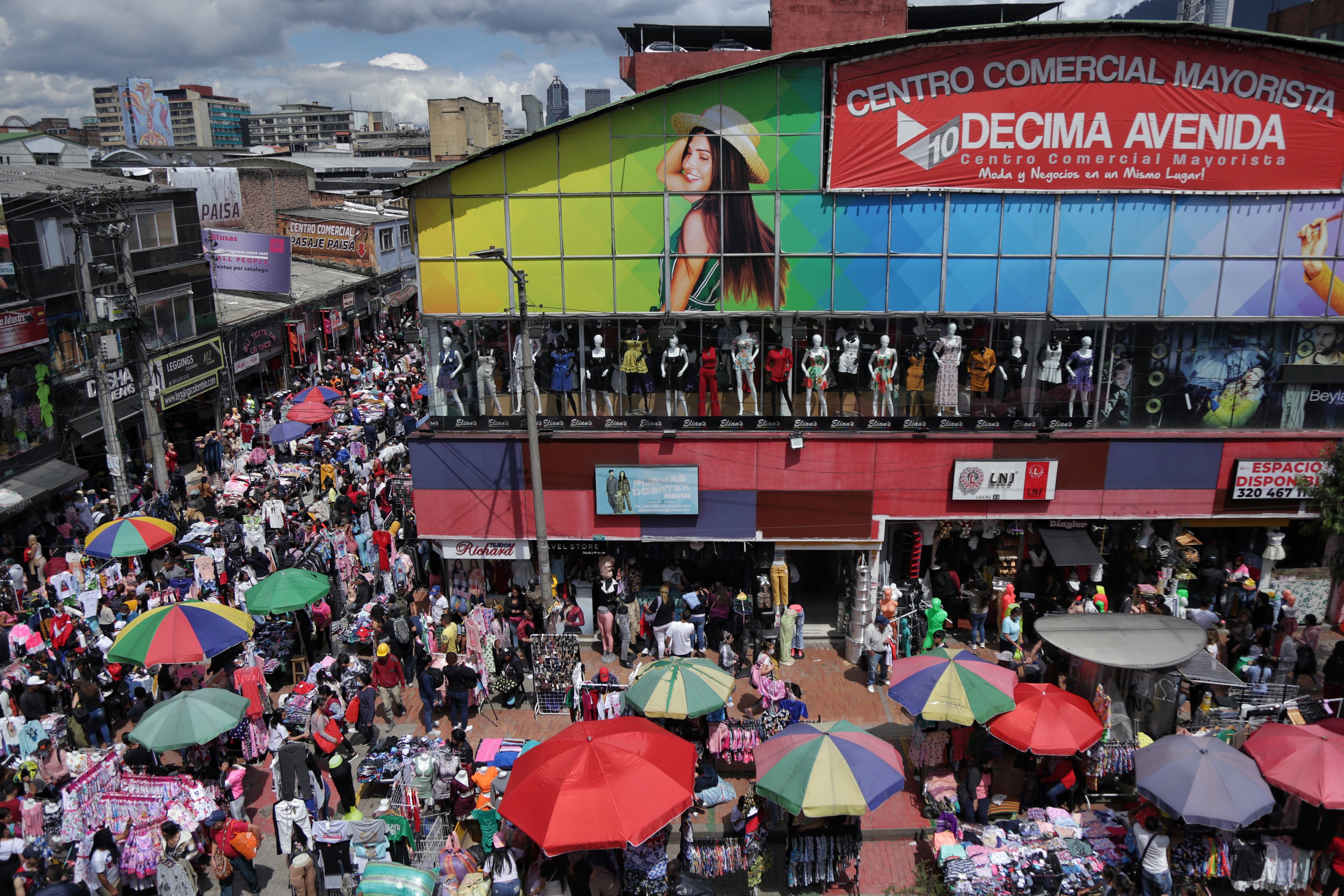 San Victorino, Bogotá. Foto: Colprensa.