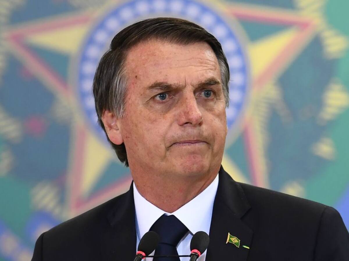 Con breve discurso, Bolsonaro evitó hablar de su derrota ante Lula en elecciones