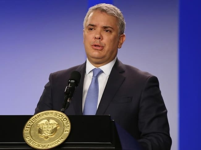 Presidente Iván Duque . Foto: Colprensa