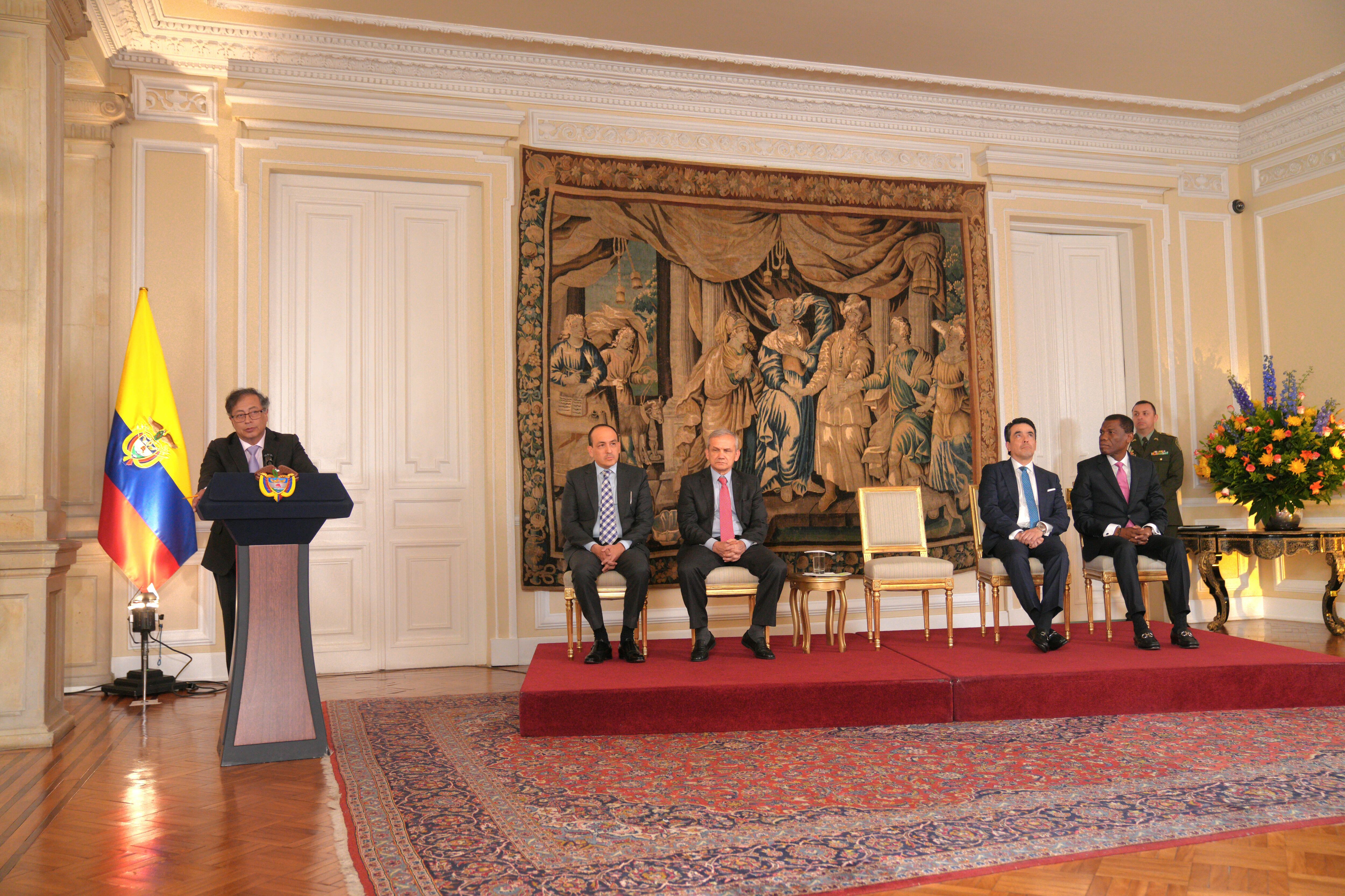 Presidente Petro anuncia que presentará reforma a la justicia en 2024. Foto: Presidencia.