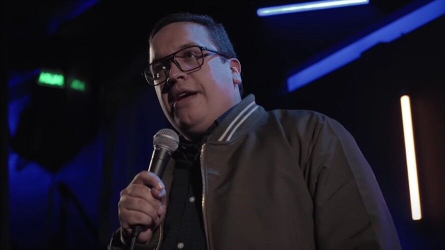 Comediante colombiano Gabriel Murillo. Foto: YouTube: Gabriel Murillo