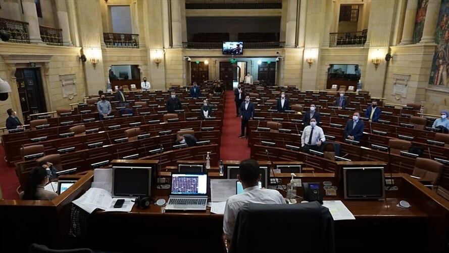 Las comisiones primeras conjuntas de Senado y Cámara de Representantes aprobaron en primer debate el proyecto de Código Electoral. Foto: Colprensa