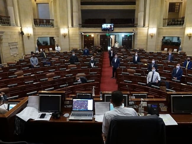 Las comisiones primeras conjuntas de Senado y Cámara de Representantes aprobaron en primer debate el proyecto de Código Electoral. Foto: Colprensa