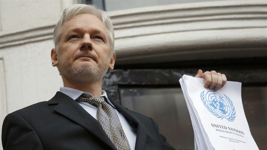 Julian Assange. Foto: Associated Press - AP