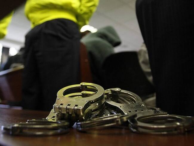 Las capturadas fueron dejadas a disposición de la autoridad competente por los delitos de extorsión y concierto para delinquir con fines de extorsión. Foto: Colprensa