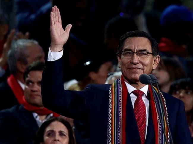 El presidente de Perú, Martín Vizcarra. Foto: Getty Images