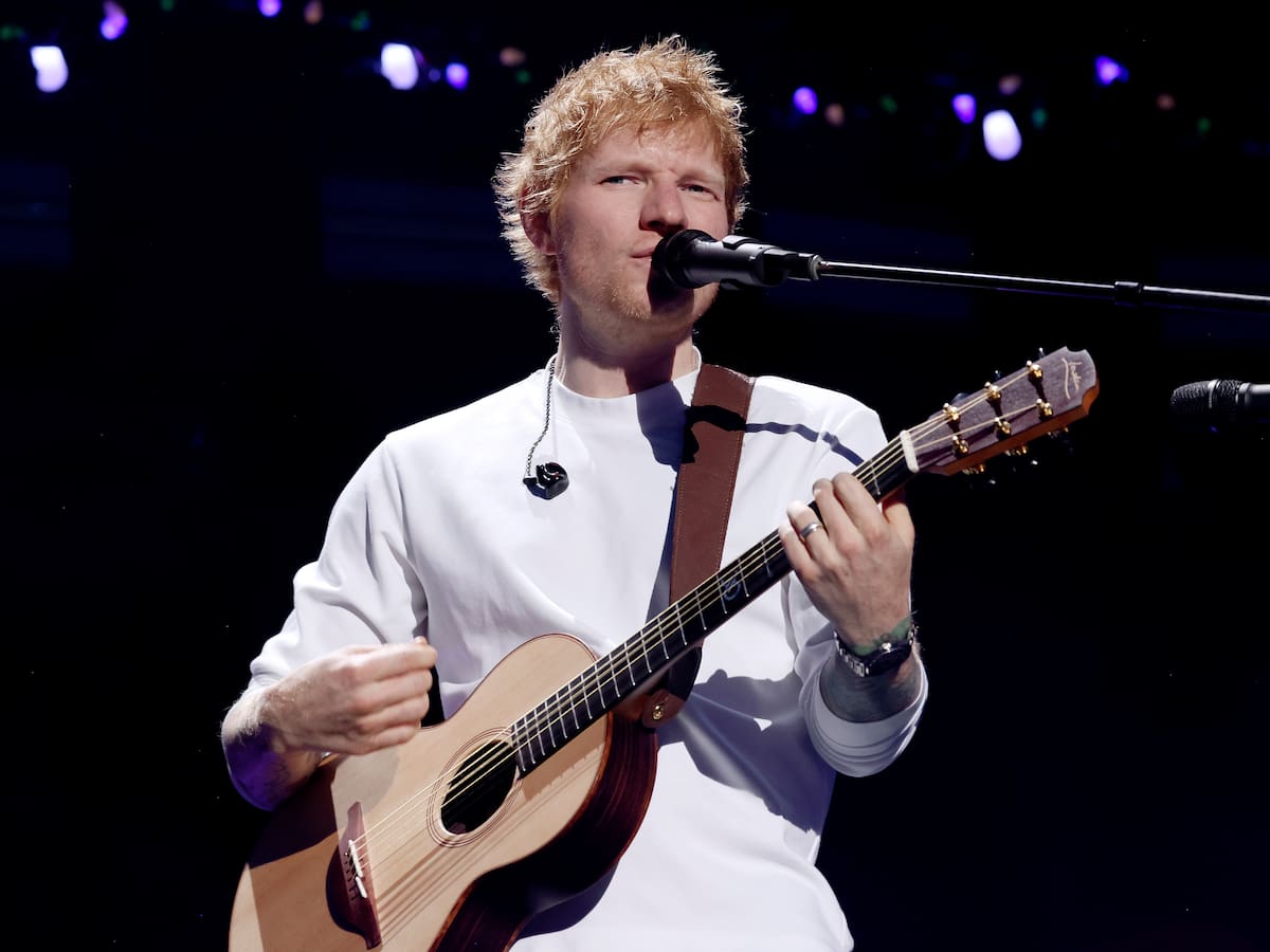 Ed Sheeran rompió el silencio sobre polémica de Gaza en su más reciente concierto