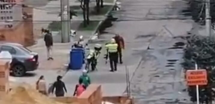 Asesinato en el norte de Bogotá.