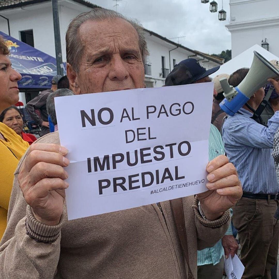 La ciudadanía payanesa rechaza el estudio que generó las alzas en los pagos. Crédito: Popayán.co