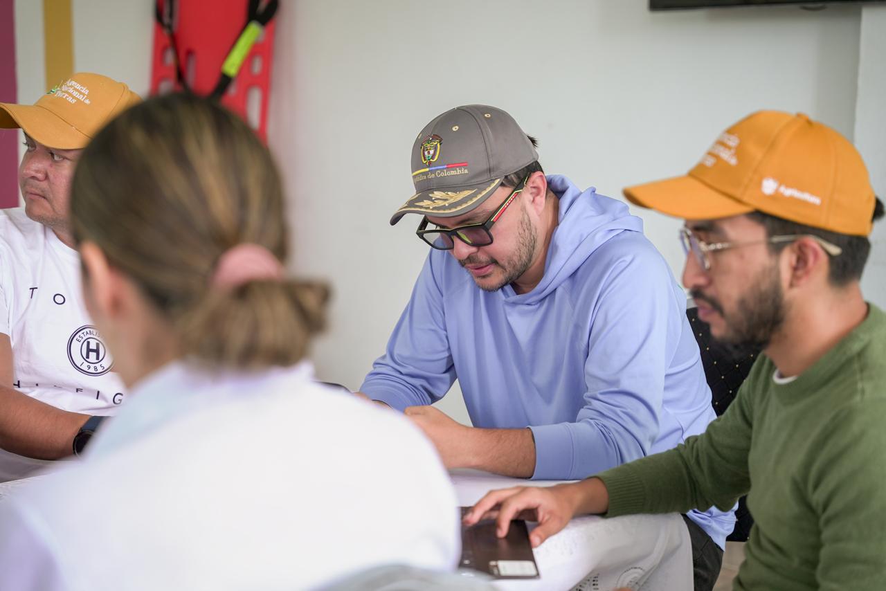 La mesa de concertación entre la Agencia Nacional de Tierras y los campesinos parameros se adelantó en El Espino, Boyacá / Foto: Agencia Nacional de Tierras.