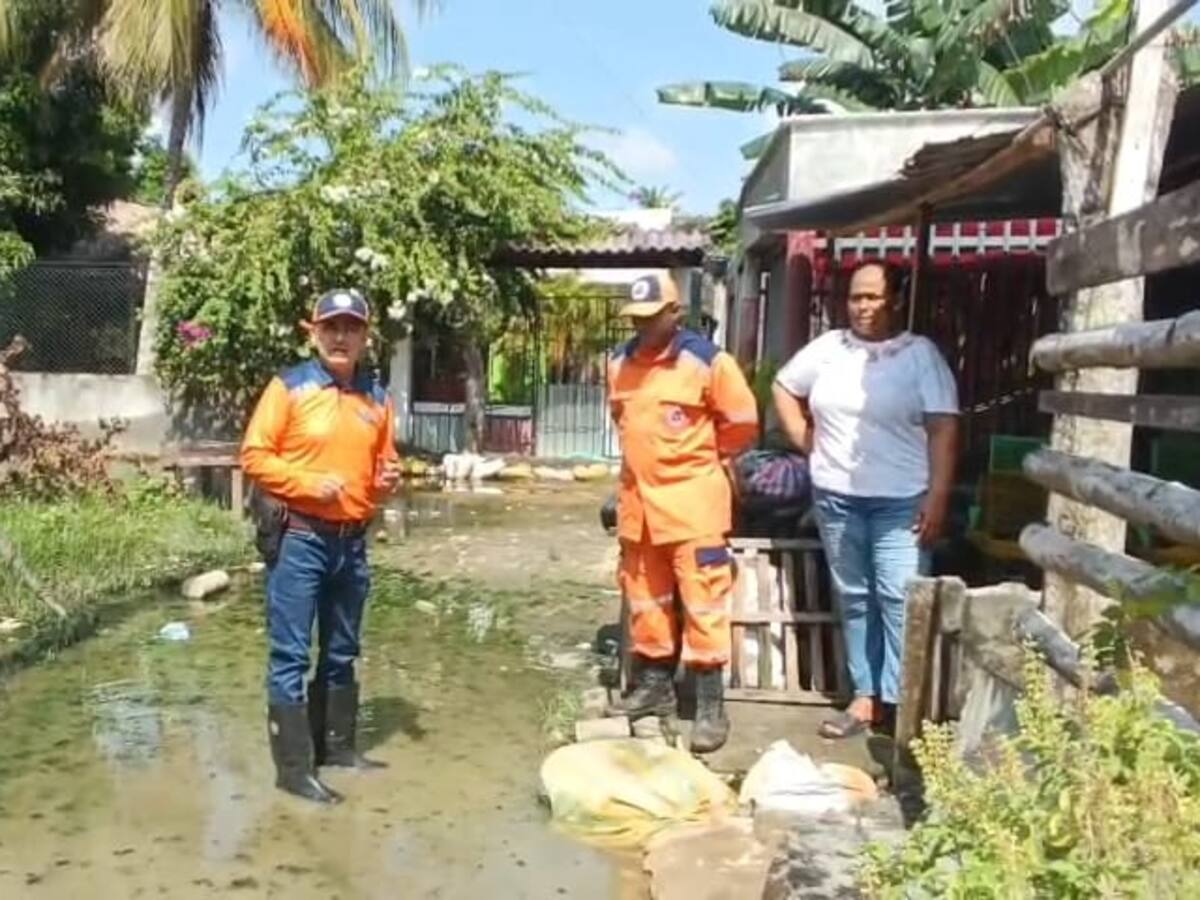 Persisten inundaciones en zona rural de Montería tras aguacero de 3 horas registrado el 16 de agosto