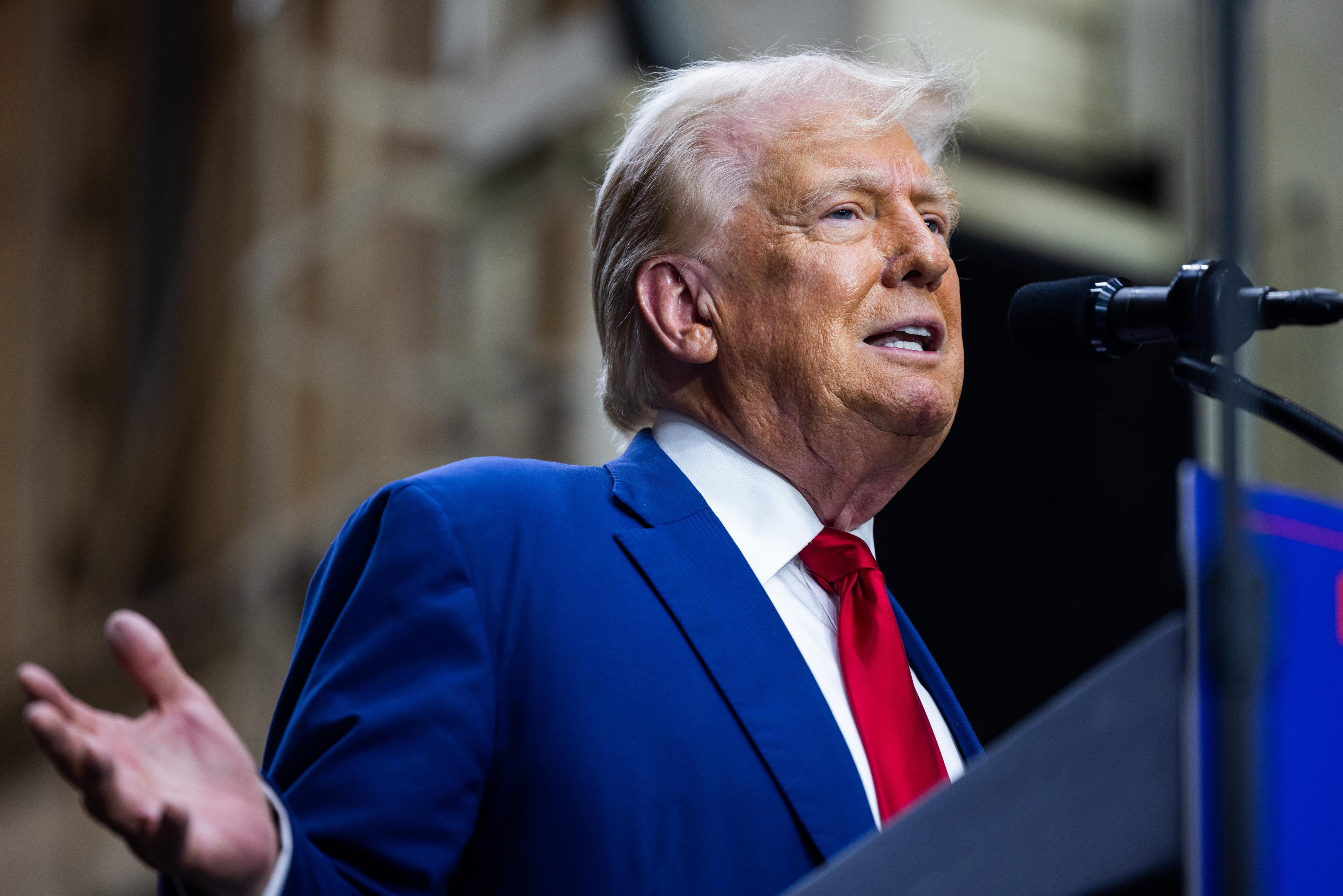 Donald Trump FOTO: EFE/EPA/JIM LO SCALZO