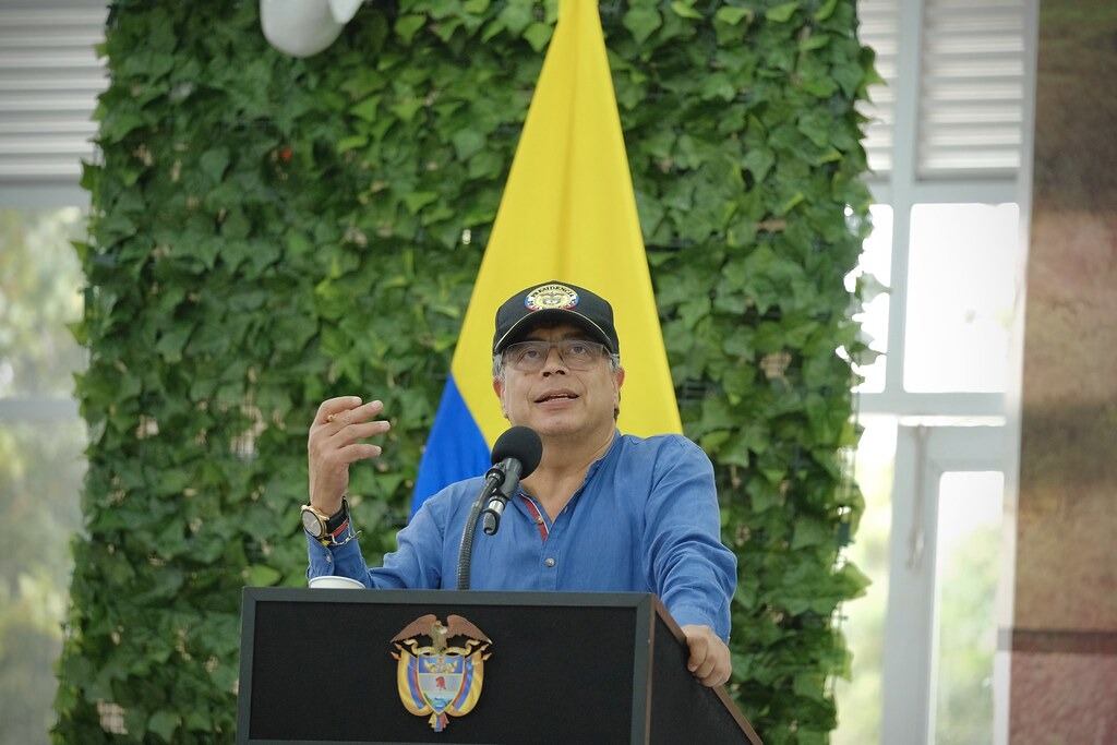 Gustavo Petro en el Catatumbo. / Foto: Presidencia de la República.