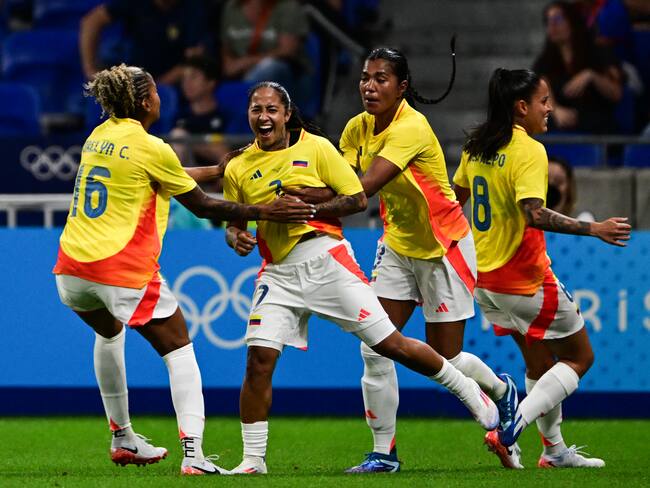 Selección Colombia femenina en los Juegos Olímpicos. (Photo by OLIVIER CHASSIGNOLE/AFP via Getty Images)