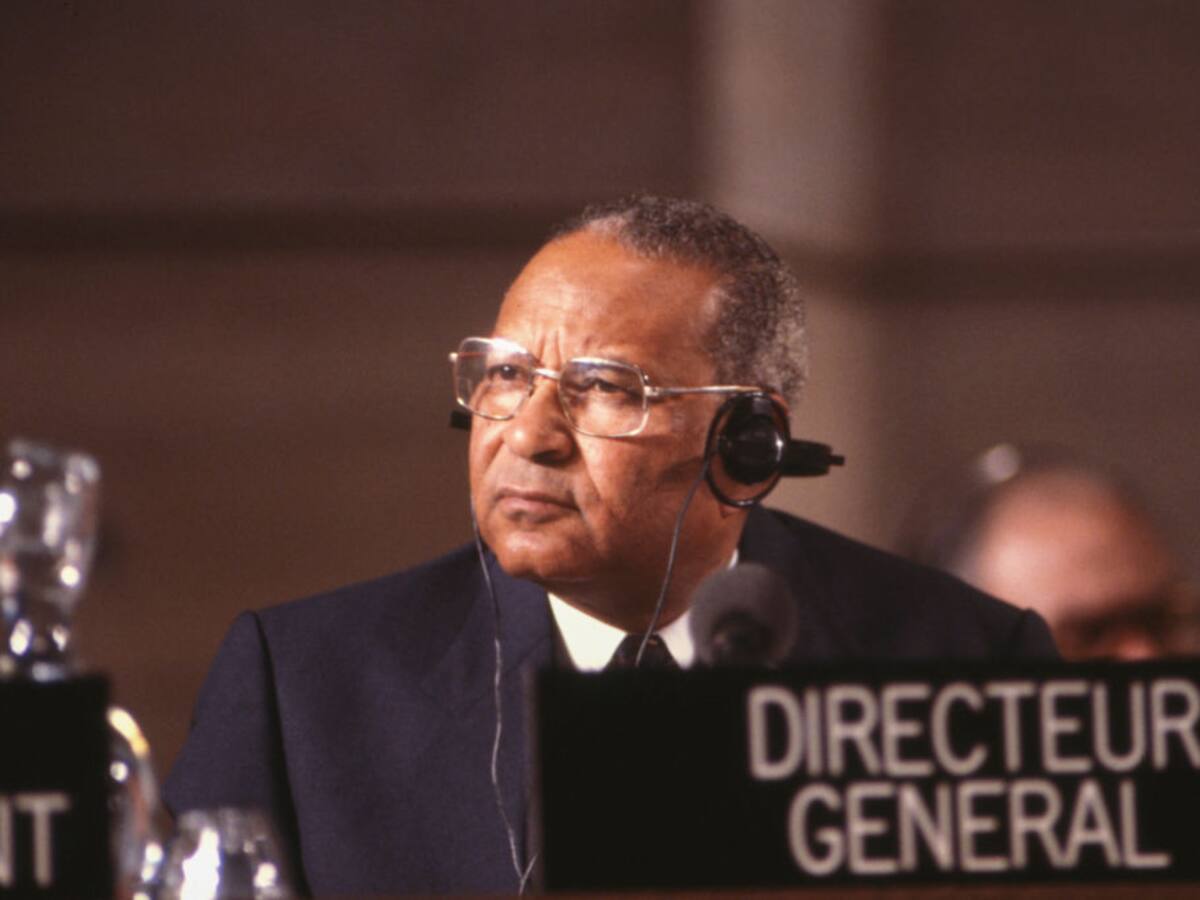 Murió Amadou Mahtar Mbow, primer director general africano de la Unesco