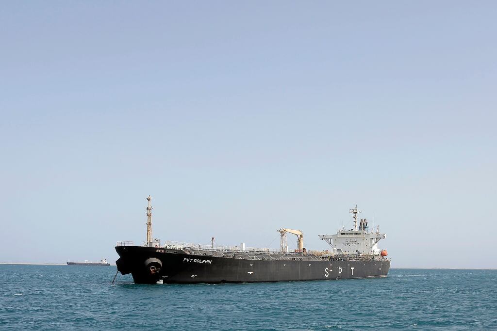 Buques Mar Rojo. (Photo by Mohammed Hamoud/Getty Images)