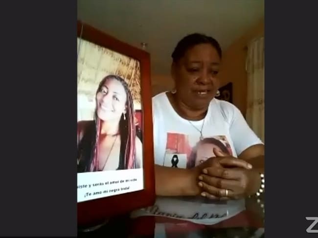 Juana Montaño, madre de María del Pilar Hurtado, conversó con Los Danieles. Foto: Los Danieles