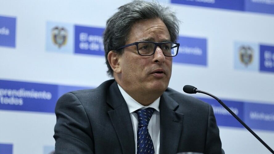 El ministro de Hacienda, Alberto Carrasquilla. Foto: Colprensa