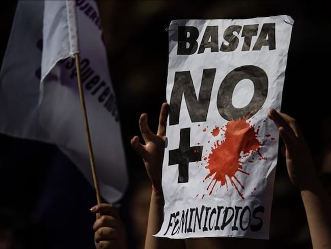 Protesta en contra de los feminicidios. Foto: Agencia Anadolu