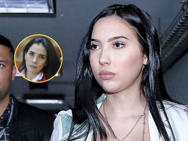 Aida Victoria Merlano y su madre (Fotos vía Colprensa)