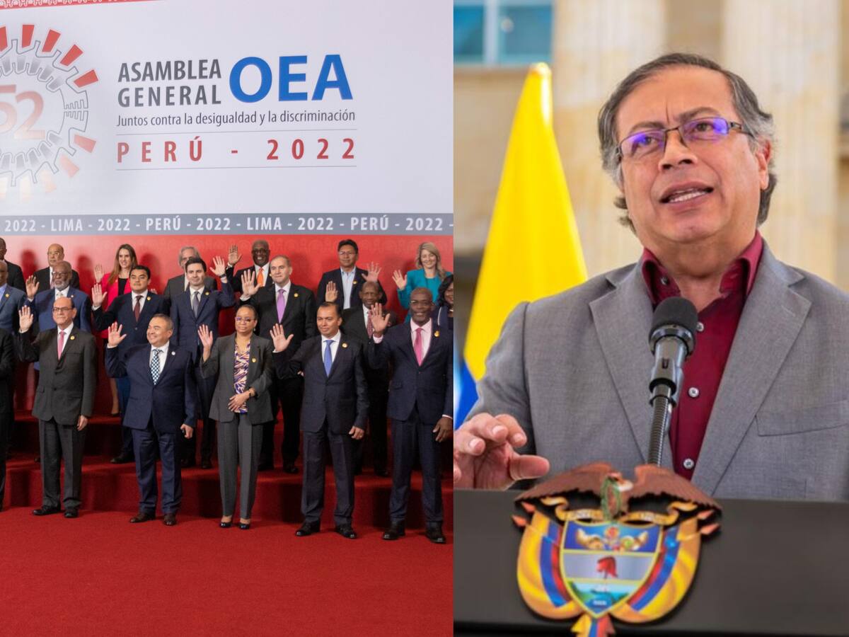 OEA respaldó el proyecto de paz total que impulsa el Gobierno Petro