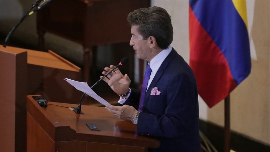 Luis Pérez Gutiérrez, gobernador de Antioquia. Foto: Colprensa