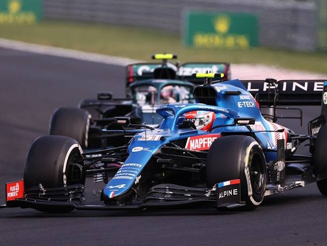 Esteban Ocón ganó el Gran Premio de Hungría de F1. Foto: Lars Baron/Getty Images