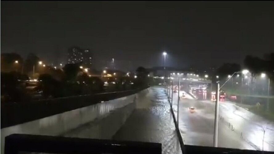 En Sabaneta, Itagüí y Copacabana también hubo daños por las fuertes lluvias de las últimas horas.. Foto: Cortesía DAGRD