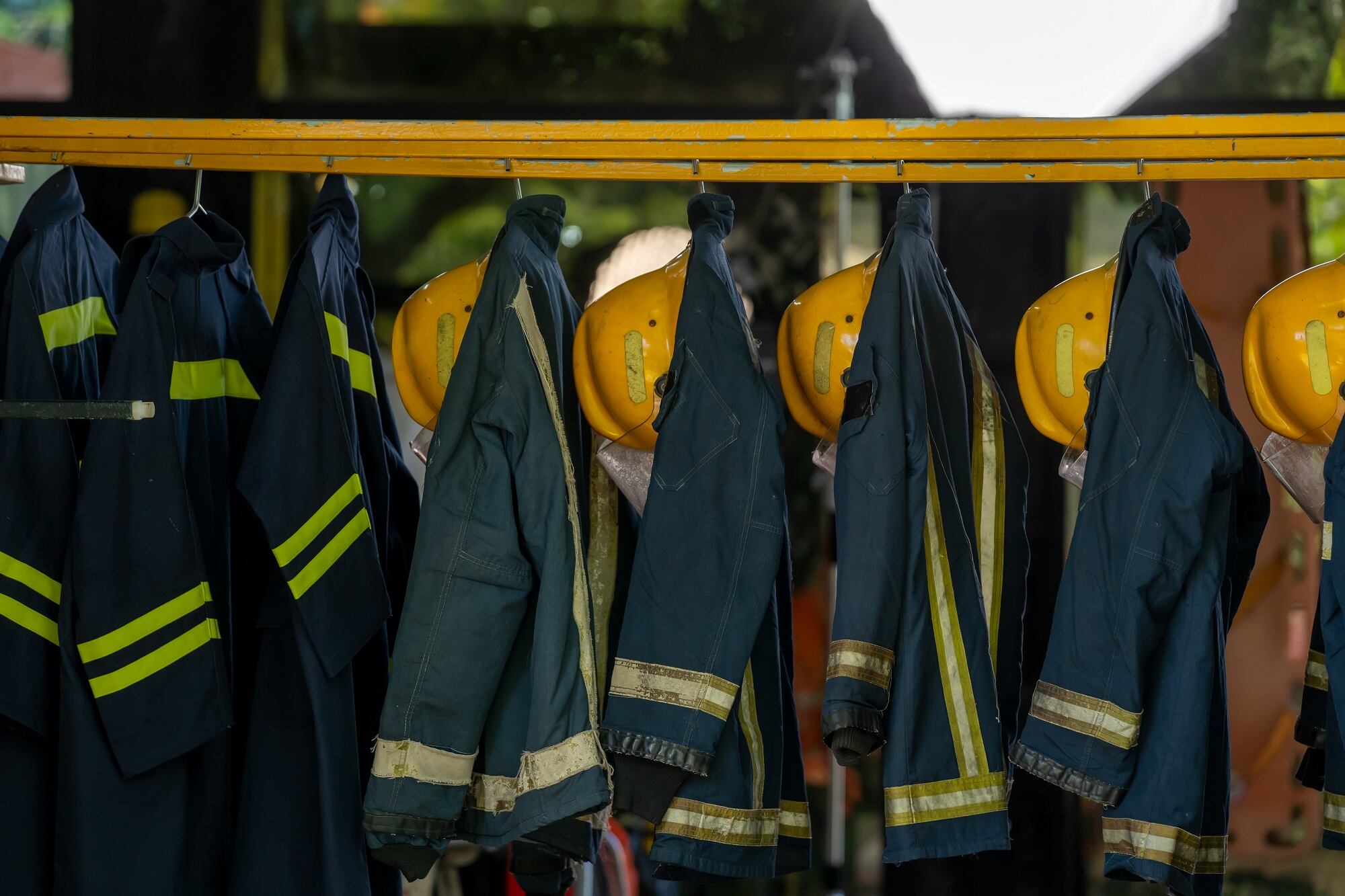 Traje de bomberos. Foto: Getty Images