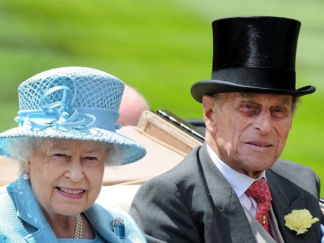 Este viernes, la Casa Real Británica dio la noticia del fallecimiento de Felipe de Edimburgo a sus 99 años. . Foto: EFE/EPA/ANDY RAIN
