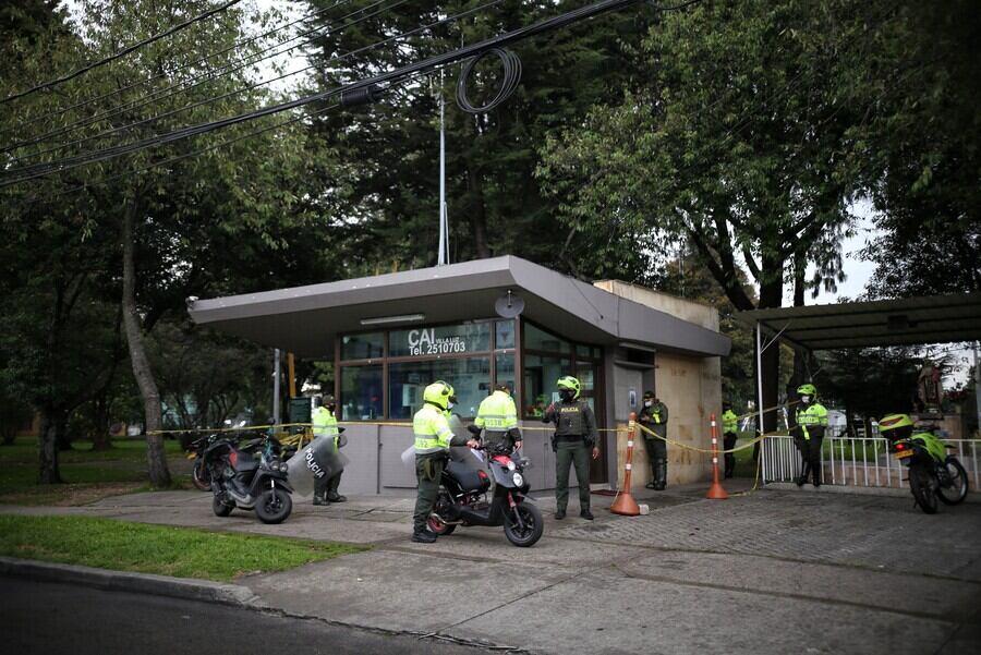 Imagen de referencia de estación de Policía. Foto: Colprensa.