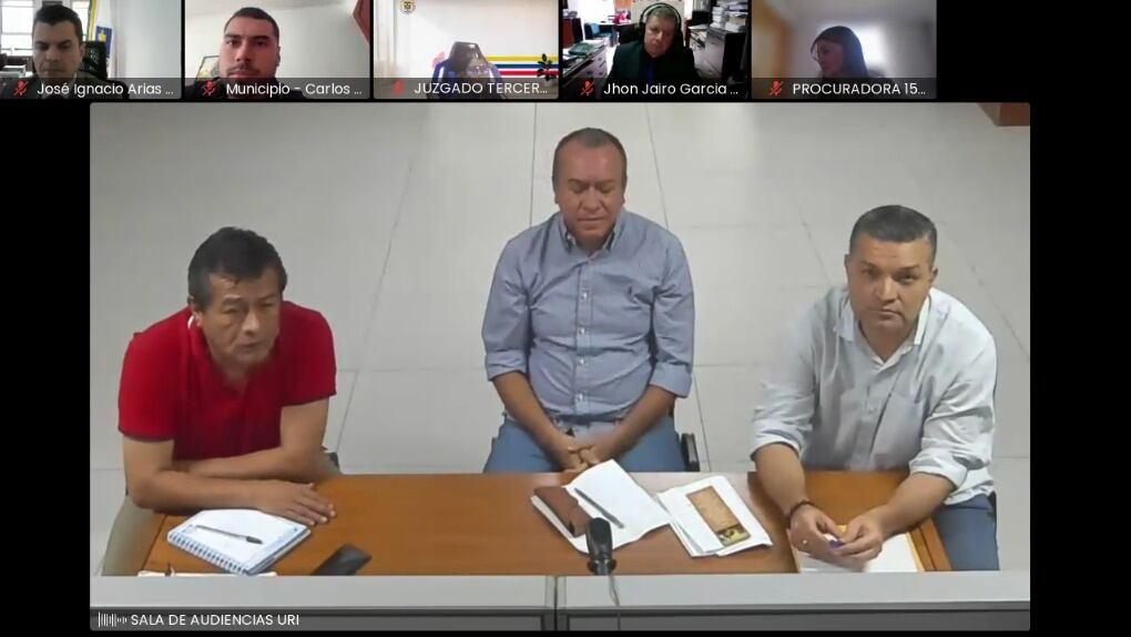 Foto: Captura audiencia