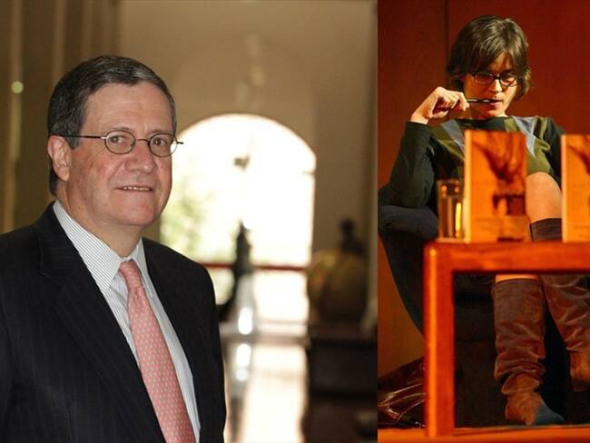 Pablo Navas y Carolina Sanín. Foto: Colprensa