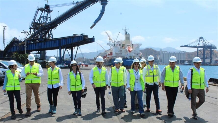 Santa Marta sería punto logístico para extracción de hidrocarburos en el Mar Caribe. Foto: Cortesía Puerto de Santa Marta