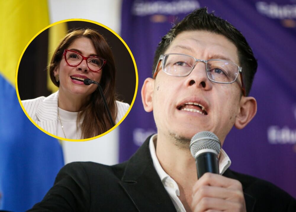 Catherine Juvinao y Daniel Rojas. Foto: (Colprensa - Mariano Vimos) / (Colprensa - Camila Díaz)