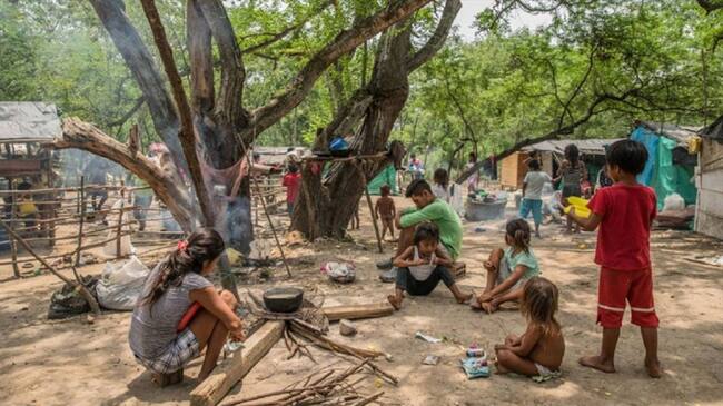 Caso positivo en la comunidad indígena Yukpa preocupa a las autoridades en Cúcuta. Foto: Colprensa